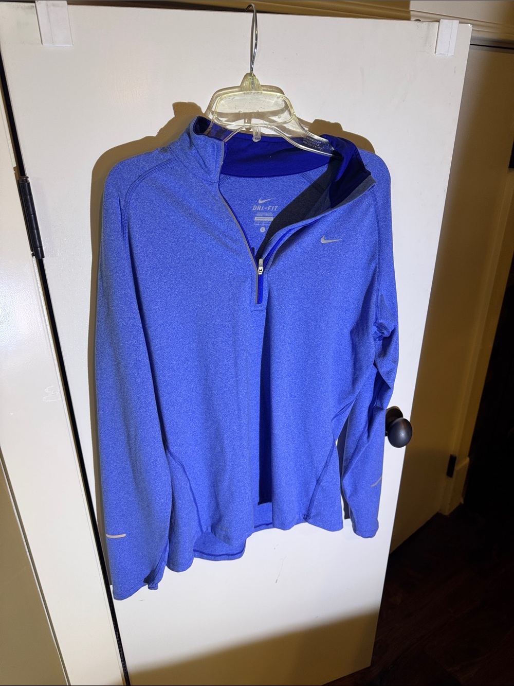 Nike Blue Dri-FIT Half-Zip Pullover